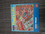 leuke London puzzel that's life 1000 stukjes, Ophalen of Verzenden, 500 t/m 1500 stukjes, Zo goed als nieuw, Legpuzzel