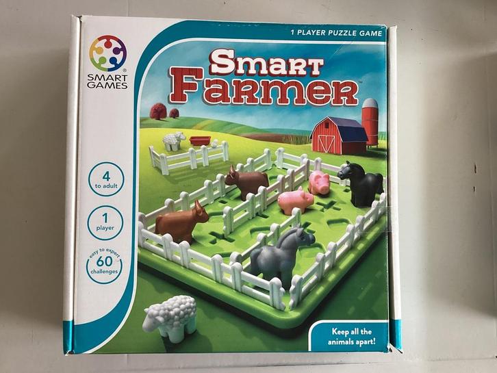 Smart Farmer Puzzelspel - Nieuwstaat!, Hobby en Vrije tijd, Gezelschapsspellen | Overige, Nieuw, Een of twee spelers, Ophalen of Verzenden