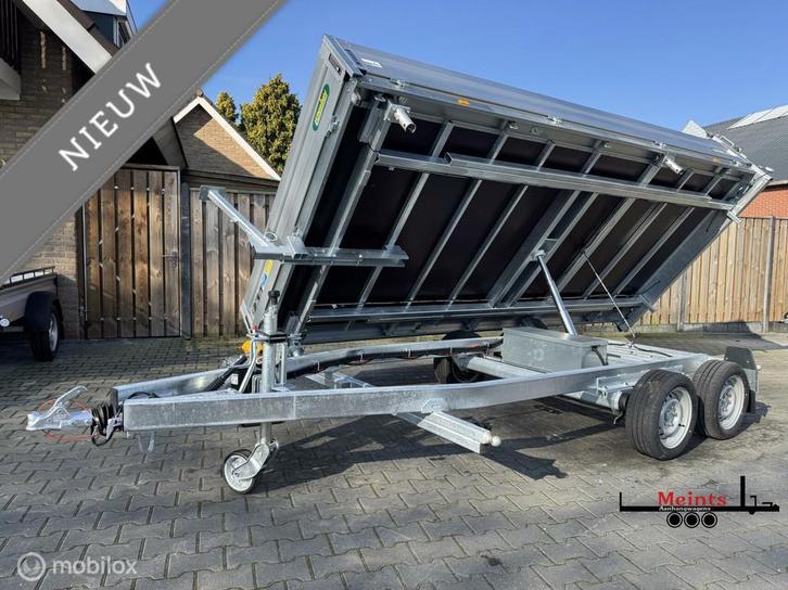 UNSINN Kantel / Kipper aanhanger UNIEK! 426x204 3500KG, Auto diversen, Aanhangers en Bagagewagens, Gebruikt