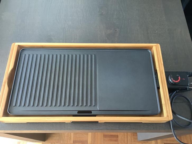 Gourmet/ Grill plaat, Witgoed en Apparatuur, Gourmetstellen, Zo goed als nieuw, Ophalen of Verzenden