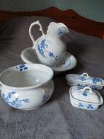 Delfs blauwe lampet set, Antiek en Kunst, Ophalen
