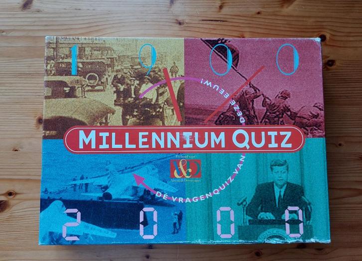 Millenium Quiz, leerzam spel voor de hele familie, Hobby en Vrije tijd, Gezelschapsspellen | Bordspellen, Zo goed als nieuw, Vijf spelers of meer