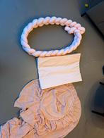 Roze baby nestje met hemeltje, Ophalen, Zo goed als nieuw, Wieg