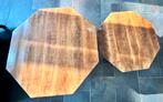 Set salontafel Hexagon teak, Ophalen, Gebruikt, Metaal, 50 tot 100 cm