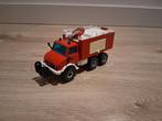 Mercedes-Benz siku unimog brandweer, Hobby en Vrije tijd, Modelauto's | 1:50, Ophalen of Verzenden, Zo goed als nieuw, Bus of Vrachtwagen