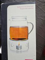 Nieuwe theepot met warmer, Glas of Glazen, Keramiek, Nieuw, Ophalen of Verzenden