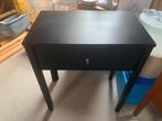 Uitschuifbaar zwart beuken laptop tafeltje, Ophalen, Gebruikt, Bureau
