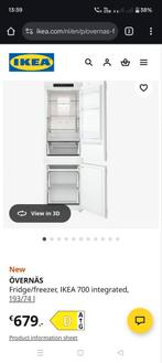 IKEA Inbouw Koelkast met Vriesvak + Kast, Witgoed en Apparatuur, Gebruikt, 200 liter of meer, 45 tot 60 cm, Met vriesvak