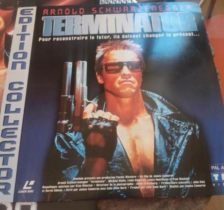 Terminator Laserdisc - Klassieker!, Verzamelen, Film en Tv, Gebruikt, Film, Overige typen, Ophalen of Verzenden