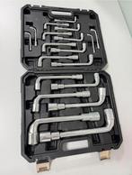 19-Delige NIEUW Haakse L-vormige pijpsleutelset pijpsleutels, Nieuw, Ophalen of Verzenden, H, H