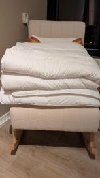 2 Duvet and 2 Duvet cover single bed, Ophalen, Eenpersoons, Wit, Deken of Dekbed