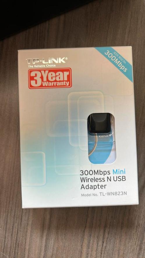 TP-Link TL-WN823N Wireless USB Adapter, Computers en Software, Netwerkkaarten, Zo goed als nieuw, Ophalen of Verzenden