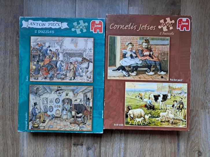 Anton Pieck puzzel, Hobby en Vrije tijd, Denksport en Puzzels, Gebruikt, 500 t/m 1500 stukjes, Ophalen