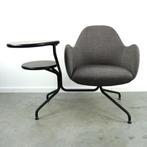 Blå Station Wilmer CT design fauteuil | Donkergrijs, Gebruikt, Metaal, Minder dan 75 cm, Ophalen of Verzenden
