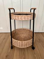 IKEA LUBBAN serveerwagen/bijzettafel/nachtkastje, Minder dan 55 cm, Rond, Nieuw, Ophalen