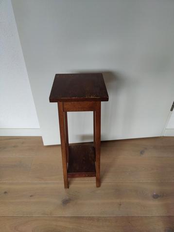 Houten Tafeltje / Plantentafel Vintage beschikbaar voor biedingen