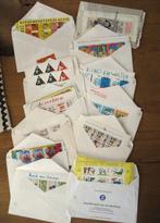 Kinderpostzegels 12 enveloppen., Postzegels en Munten, Ophalen of Verzenden