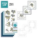 Stitch and Do 211 Precious Marieke Painted Pansies STDO211, Hobby en Vrije tijd, Kaarten | Zelf maken, Nieuw, Overige typen, Ophalen of Verzenden