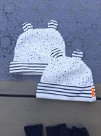 2 ZGAN Hema babymutsjes Mt 0-2 mnd, Maat 50, Jongetje of Meisje, Ophalen of Verzenden, Zo goed als nieuw