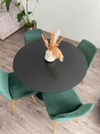 Eettafel met 4 stoelen, Ophalen of Verzenden, Zo goed als nieuw