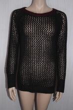 Wool Needles and Passion trui Maison Scotch maat 2 M, Zwart, Zo goed als nieuw, Maat 36 (S), Maison Scotch