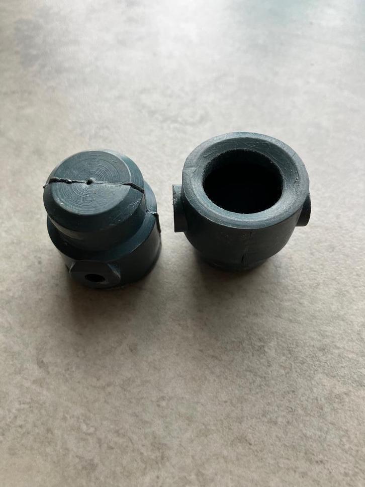 Schokbrekerrubbers voorvork Kreidler eitank Super, Fietsen en Brommers, Brommeronderdelen | Kreidler, Nieuw, Overige typen, Ophalen of Verzenden