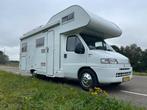 Adria- 6 persoons Fiat Ducato camper, Caravans en Kamperen, Campers, Alkoof, Reservewiel, Fiat, Treinzit