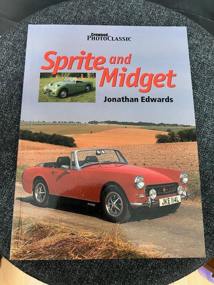 Sprite and Midget – Jonathan Edward, Boeken, Auto's | Boeken, Zo goed als nieuw, Overige merken, Ophalen of Verzenden