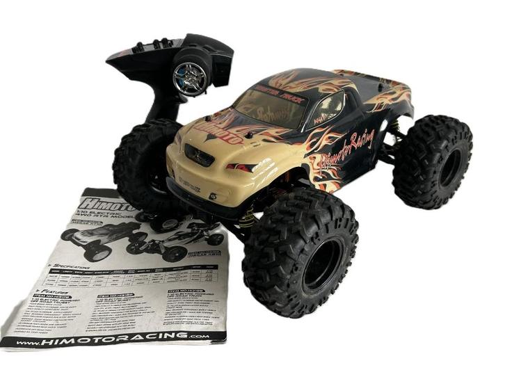 Himoto XT10 4WD 1/10 rc auto, Hobby en Vrije tijd, Modelbouw | Radiografisch | Auto's, Gebruikt, Auto offroad, Elektro, Schaal 1:10