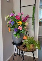 Prachtige zijden bloemen boeket nieuw, Ophalen of Verzenden, Nieuw