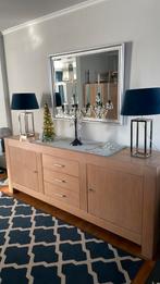 Eiken dressoir 210 cm lang, Huis en Inrichting, Kasten | Dressoirs, Ophalen, Gebruikt, 25 tot 50 cm, 200 cm of meer