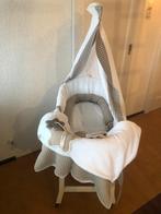 Rieten wieg met Koeka toebehoren, Ophalen, Zo goed als nieuw, Wieg