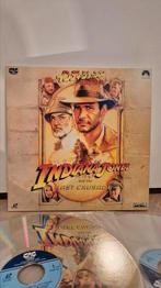 Indiana Jones and the Last Crusade Laserdisc, Ophalen of Verzenden, Zo goed als nieuw, 12 inch