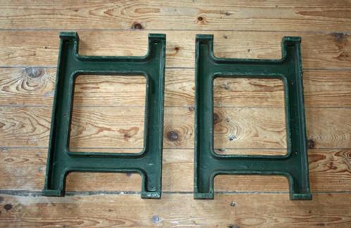 Kleine machinepoten (2x), Antiek en Kunst, Antiek | Gereedschap en Instrumenten, Ophalen of Verzenden