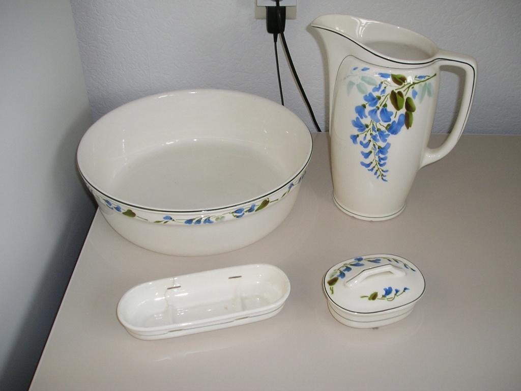 lampet stel 4 delig, Antiek en Kunst, Ophalen