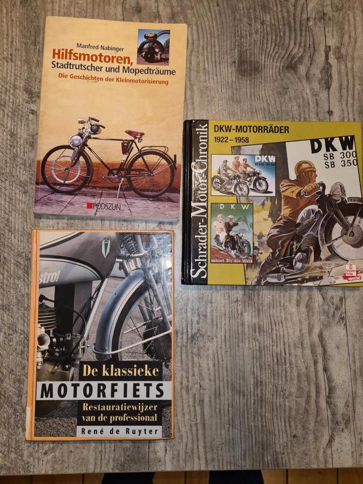 Dkw  - Klassiekers en Geschiedenis hulpmotoren, Boeken, Motoren, Gelezen, Merk of Model, Verzenden