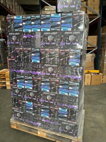 Partij discolampen pallet 160 stuks beschikbaar voor biedingen