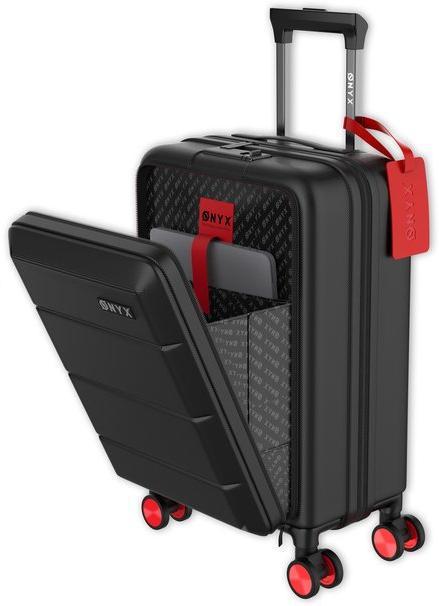 Onyx Koffer Handbagage - Dubbel TSA Slot - 35L - Zwart, Sieraden, Tassen en Uiterlijk, Koffers