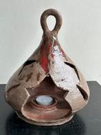 Curaçao pottery Dolly aardewerk windlicht waxinelicht, Gebruikt, Ophalen of Verzenden