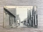 Westmaas Nieuwstraat Zuideinde 1921, Verzamelen, Ansichtkaarten | Nederland, Verzenden, 1920 tot 1940, Gelopen, Zuid-Holland