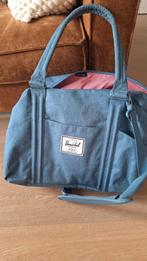 Herschel luiertas incl verschoonmatje, 30 cm of meer, Gebruikt, Blauw, Minder dan 35 cm