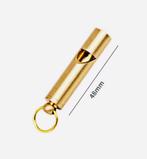 Messing Fluitje – Hoog Decibel – voor NOODPAKKET, Verzenden, Nieuw, Overige typen