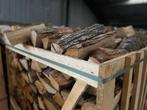Eiken Haardhout Ovengedroogd - Pallet Gestapeld 1,8 m3, Minder dan 3 m³, Ophalen of Verzenden, Eikenhout, Blokken
