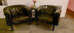 Leather set couch and armchairs, Huis en Inrichting, Ophalen of Verzenden, Zo goed als nieuw