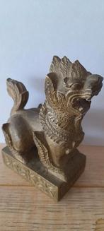 Antieke Foo Dog Koper gegoten 10 x 7 x 4 cm, Antiek en Kunst, Kunst | Niet-Westerse kunst, Verzenden