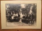 Foto begin vorige eeuw, bruiloft gezelschap, Ophalen of Verzenden, Zo goed als nieuw