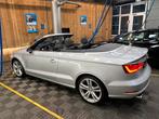 Audi A3 1.8TFSI 132KW/180PK Cabr S-T 2014 Grijs, Auto's, Audi, 74 €/maand, Zwart, 4 cilinders, Cabriolet