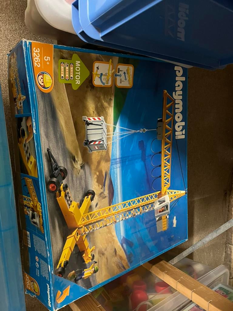 Playmobile hijskraan, Ophalen of Verzenden, Gebruikt