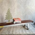 Vintage gymbanken 2 stuks beschikbaar 2,2 m!, Ophalen