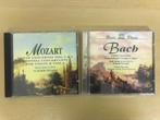 2 x cd Klassiek: Mozart en Bach., Cd's en Dvd's, Cd's | Klassiek, Ophalen of Verzenden, Zo goed als nieuw
